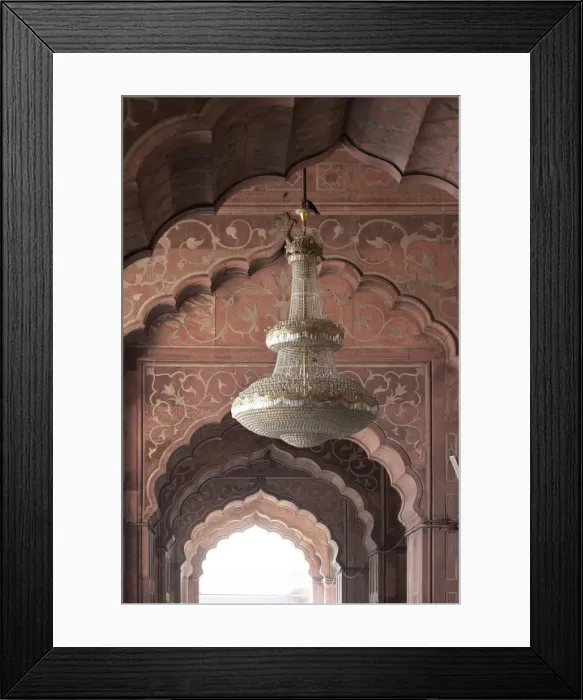 Framed Print : India, New Delhi, Jama Masjid (Friday Mosque)