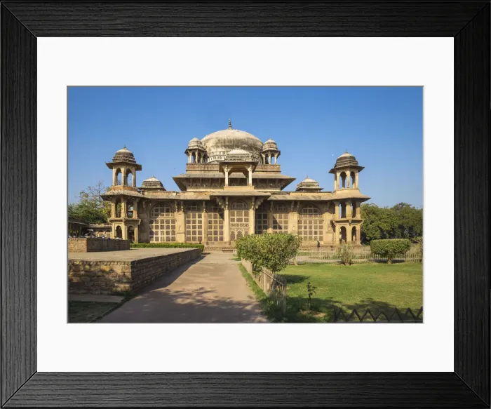 Framed Print : India, Madhya Pradesh, Gwalior, Ghaus Mohammeds Tomb