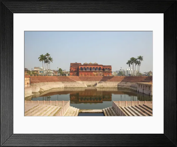 Framed Print : India, Uttar Pradesh, Lucknow, Hussainabad Pond and Picture Gallery Framed Print : India, Uttar Pradesh, Lucknow, Hussainabad Pond and Picture Gallery