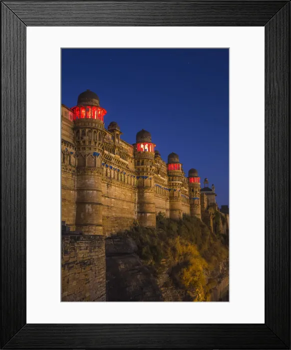 Framed Print : India, Madhya Pradesh, Gwalior, Gwalior Fort, Man Singh Palace Framed Print : India, Madhya Pradesh, Gwalior, Gwalior Fort, Man Singh Palace