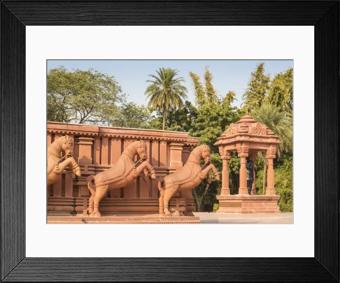 Framed Print : India, Madhya Pradesh, Gwalior, Surya Mandir - Sun Temple, constructed in the shape Framed Print : India, Madhya Pradesh, Gwalior, Surya Mandir - Sun Temple, constructed in the shape