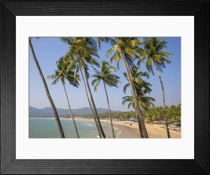 Framed Print : India, Goa, Palolem Beach Framed Print : India, Goa, Palolem Beach