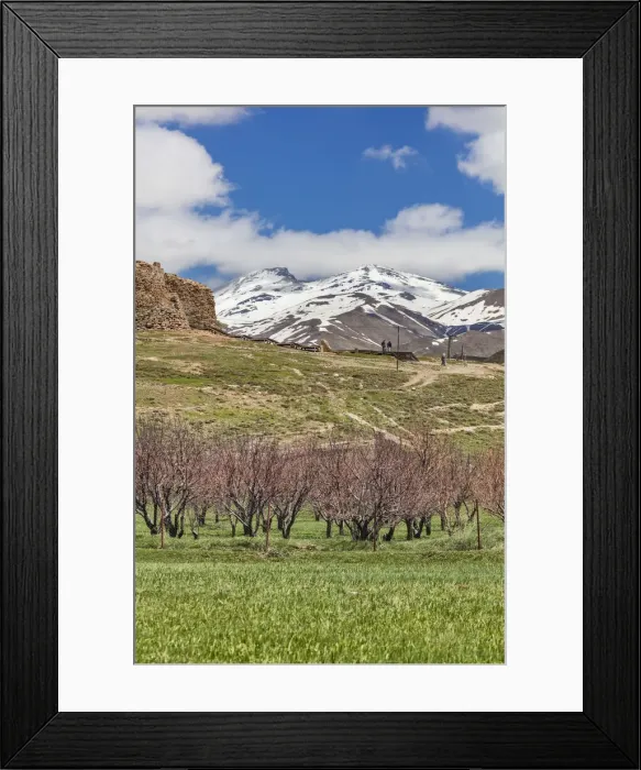 Framed Print : Takht-e Soleyman, archaeological site, West Azerbaijan, Iran Framed Print : Takht-e Soleyman, archaeological site, West Azerbaijan, Iran