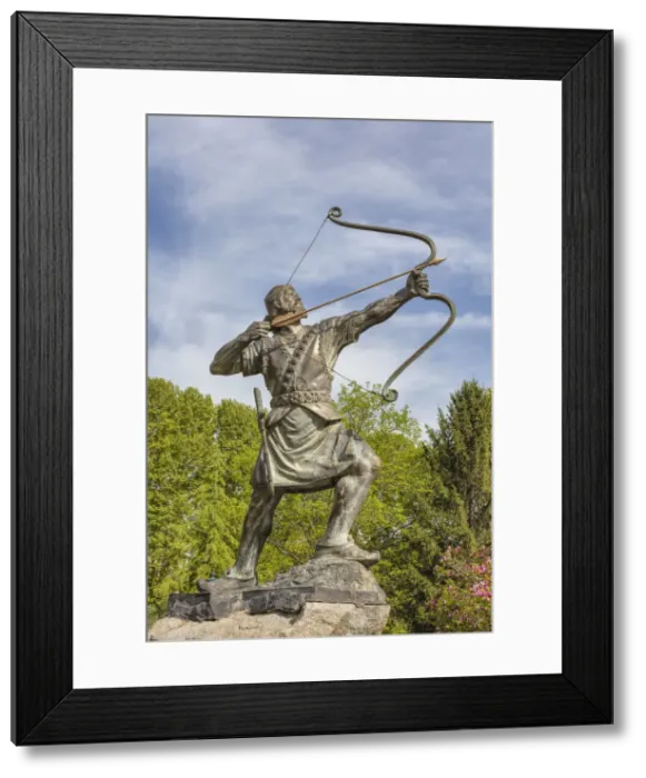 Framed Print : Statue of Arash the Archer, Saadabad Palace, Tehran, Iran Framed Print : Statue of Arash the Archer, Saadabad Palace, Tehran, Iran