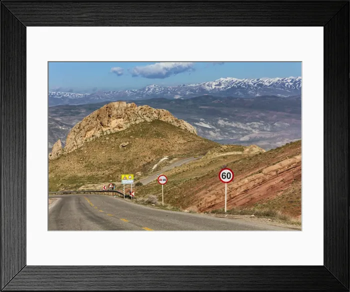 Framed Print : Mountain landscape, West Azerbaijan, Iran Framed Print : Mountain landscape, West Azerbaijan, Iran