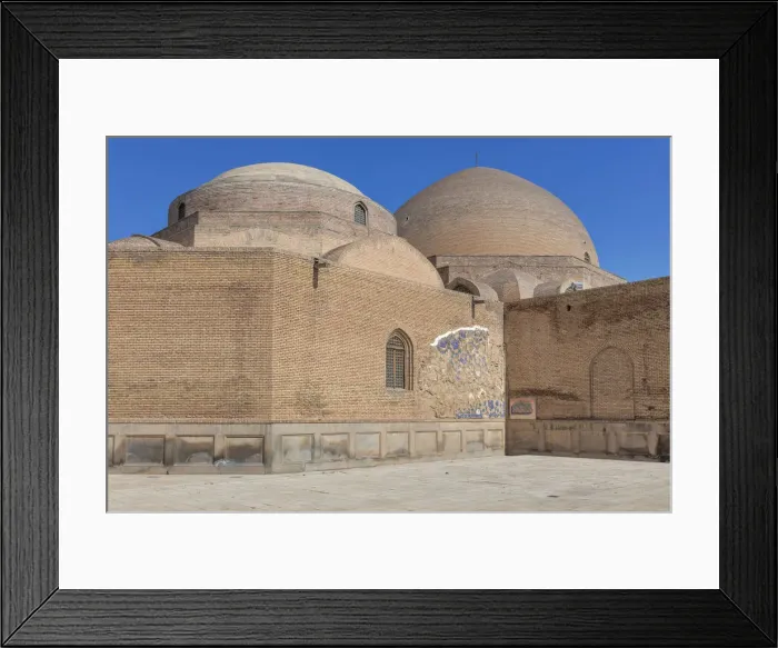 Framed Print : Blue mosque, 1465, Tabriz, East Azerbaijan province, Iran