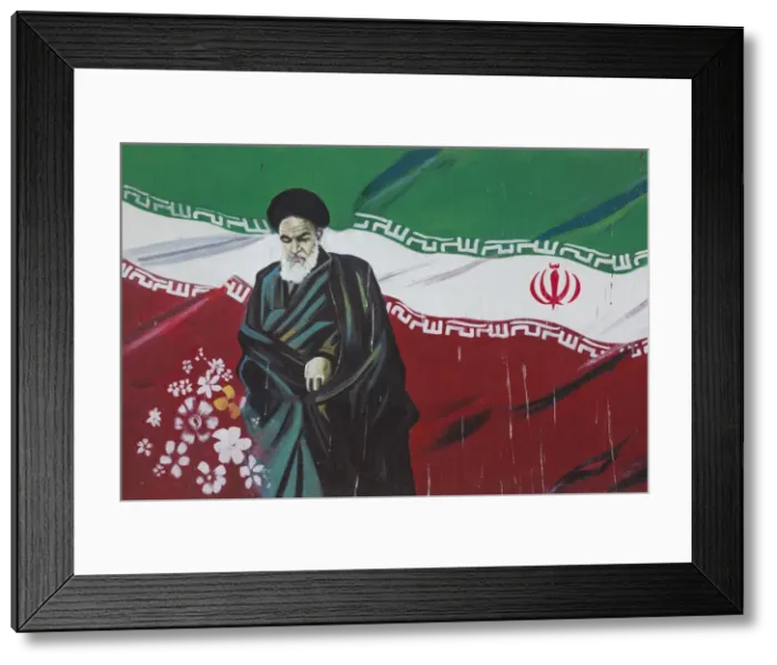 Framed Print : Iran, Tehran, anti-US propaganda mural on the outer walls of the former US embassy Framed Print : Iran, Tehran, anti-US propaganda mural on the outer walls of the former US embassy