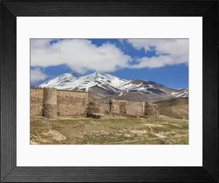 Framed Print : Takht-e Soleyman, archaeological site, West Azerbaijan, Iran Framed Print : Takht-e Soleyman, archaeological site, West Azerbaijan, Iran