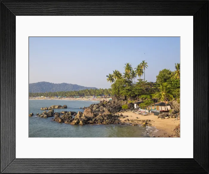 Framed Print : India, Goa, Colomb and Palolem Beaches Framed Print : India, Goa, Colomb and Palolem Beaches