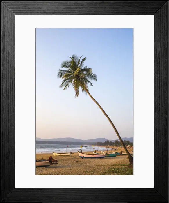 Framed Print : India, Goa, Agonda Beach Framed Print : India, Goa, Agonda Beach
