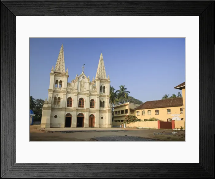 Framed Print : St. Marts Canossin Convent, Fort Cochin, Kerala, India Framed Print : St. Marts Canossin Convent, Fort Cochin, Kerala, India