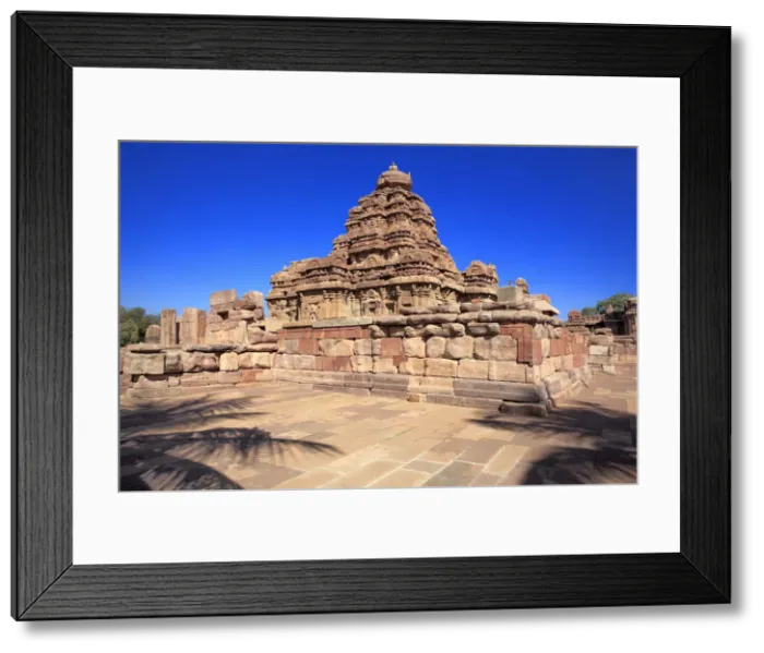 Framed Print : Hindu temple (8th century), Pattadakal, Karnataka, India Framed Print : Hindu temple (8th century), Pattadakal, Karnataka, India