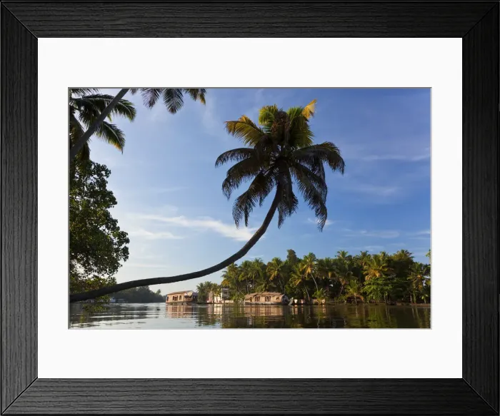 Framed Print : Houseboat, Backwaters, Alappuzha or Alleppey, Kerala, India Framed Print : Houseboat, Backwaters, Alappuzha or Alleppey, Kerala, India