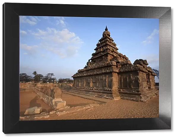 The Shore Temple (UNESCO World Heritage), Mamallapuram, Tamil Nadu, India