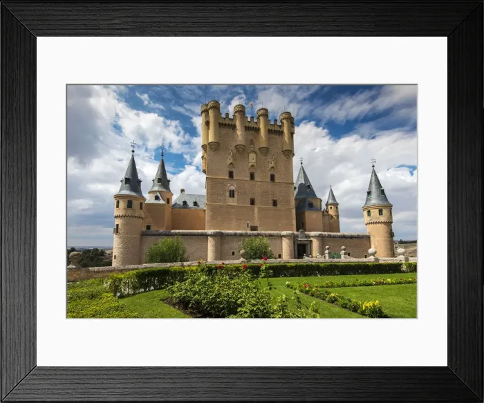 Framed Print : Alcazar, Segovia, Castile and Leon, Spain Framed Print : Alcazar, Segovia, Castile and Leon, Spain