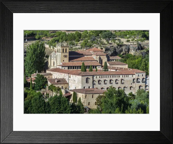Framed Print : Monastery of Saint Mary of Parral, Segovia, Castile and Leon, Spain