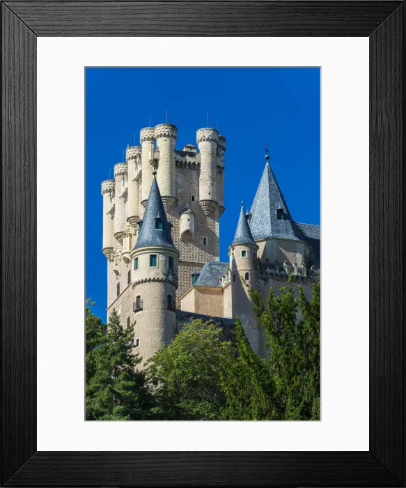 Framed Print : Alcazar, Segovia, Castile and Leon, Spain Framed Print : Alcazar, Segovia, Castile and Leon, Spain