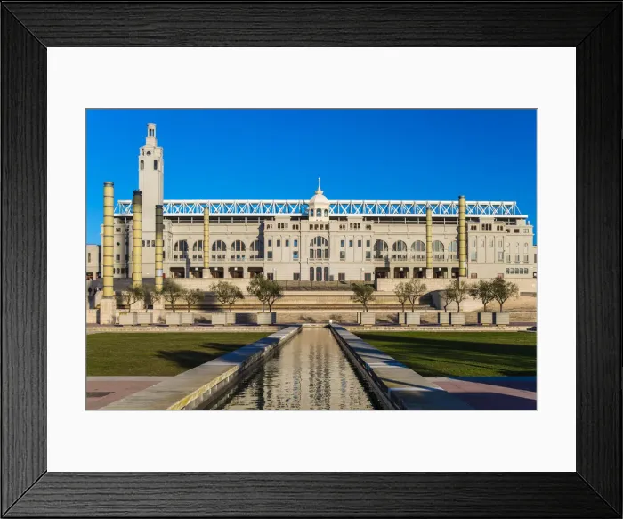 Framed Print : Estadi Olimpic Lluis Companys or Olympic Stadium, Barcelona, Catalonia, Spain Framed Print : Estadi Olimpic Lluis Companys or Olympic Stadium, Barcelona, Catalonia, Spain