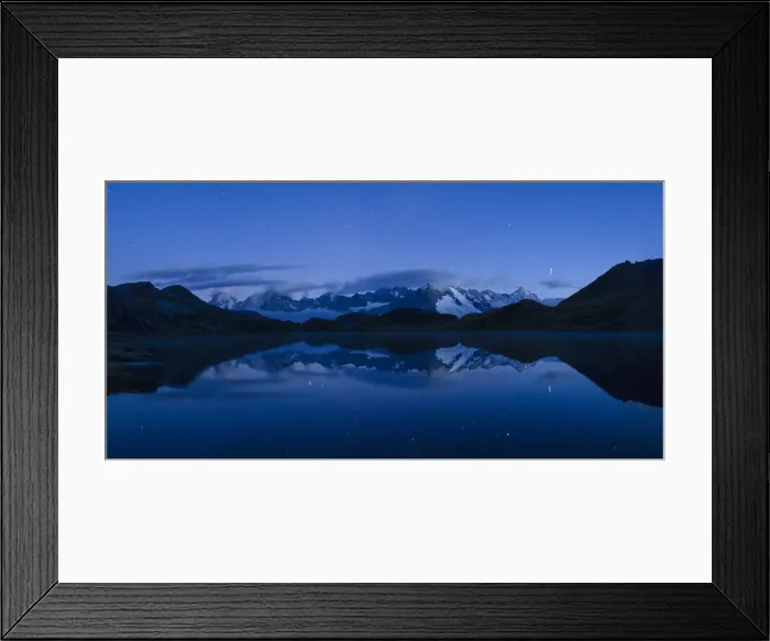 Framed Print : Lacs de Fenetre, Valais, Switzerland Framed Print : Lacs de Fenetre, Valais, Switzerland