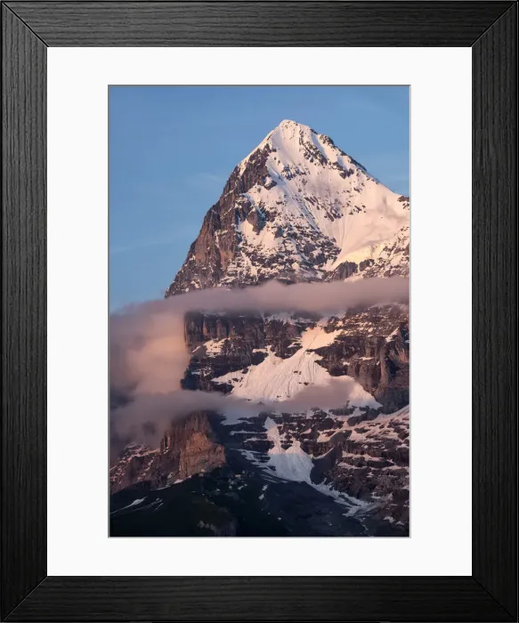 Framed Print : Europe, Switzerland, Bern, Bernese Oberland, Eiger Framed Print : Europe, Switzerland, Bern, Bernese Oberland, Eiger