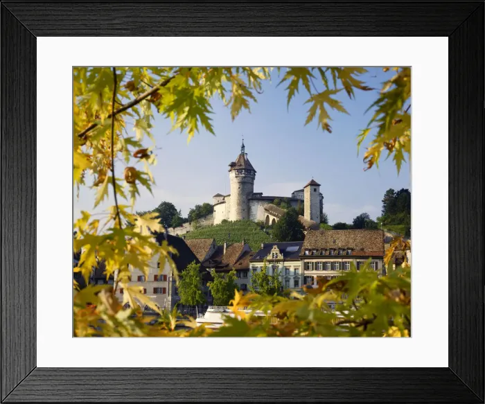 Framed Print : Castle Munot, Schaffhausen, Switzerland Framed Print : Castle Munot, Schaffhausen, Switzerland