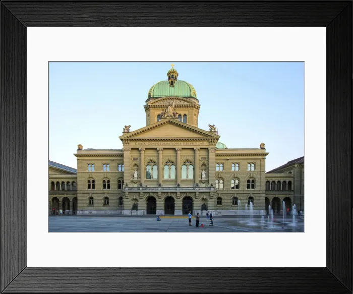 Framed Print : Europe, Switzerland, Bern, Bundeshaus (Federal Palace of Switzerland) Framed Print : Europe, Switzerland, Bern, Bundeshaus (Federal Palace of Switzerland)