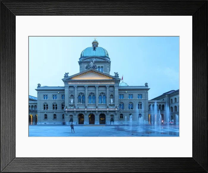 Framed Print : Europe, Switzerland, Bern, Bundeshaus (Federal Palace of Switzerland) Framed Print : Europe, Switzerland, Bern, Bundeshaus (Federal Palace of Switzerland)