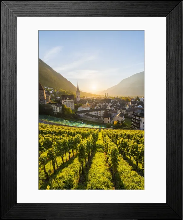 Framed Print : Chur, Grisons (Graubünden) canton, Switzerland Framed Print : Chur, Grisons (Graubünden) canton, Switzerland