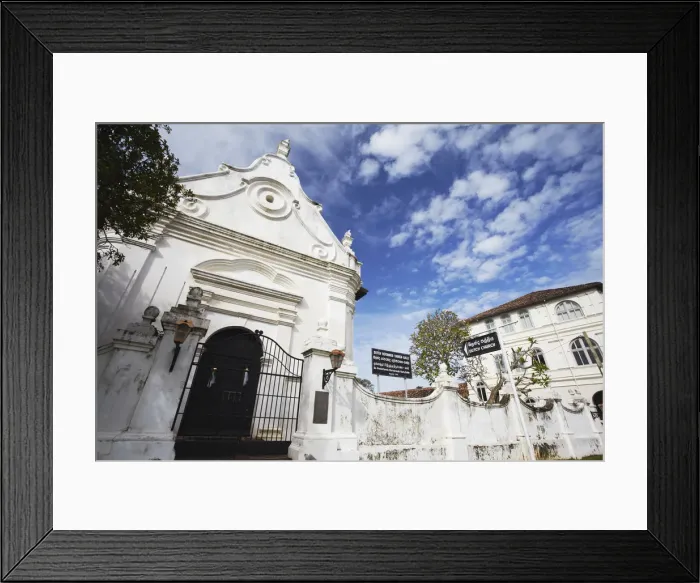 Framed Print : Dutch Reformed Church in Galle Fort, Galle, Sri Lanka Framed Print : Dutch Reformed Church in Galle Fort, Galle, Sri Lanka