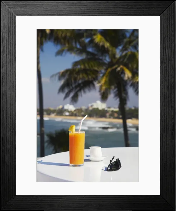 Framed Print : Tropical fruit juice on outdoor terrace table at Mount Lavinia Hotel, Mount Lavinia Framed Print : Tropical fruit juice on outdoor terrace table at Mount Lavinia Hotel, Mount Lavinia