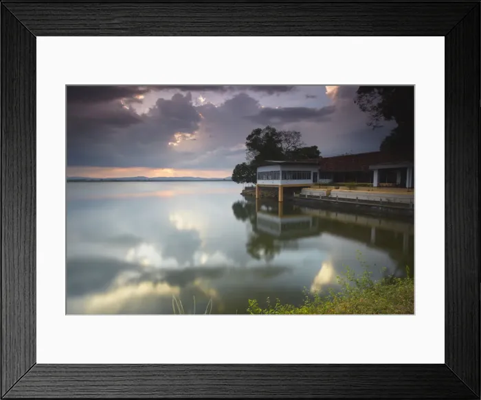 Framed Print : Rest House Hotel (where Queen Elizabeth II stayed in 1954), on Topa Wewa, Polonnaruwa Framed Print : Rest House Hotel (where Queen Elizabeth II stayed in 1954), on Topa Wewa, Polonnaruwa