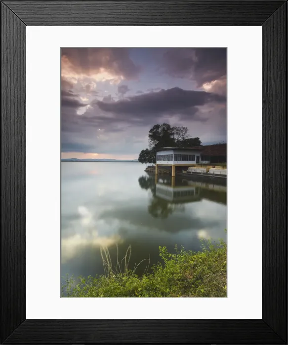 Framed Print : Rest House Hotel (where Queen Elizabeth II stayed in 1954), on Topa Wewa, Polonnaruwa Framed Print : Rest House Hotel (where Queen Elizabeth II stayed in 1954), on Topa Wewa, Polonnaruwa
