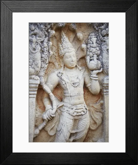 Framed Print : Guardstone at Ratna Prasada, Northern Ruins, Anuradhapura, (UNESCO World Heritage Site) Framed Print : Guardstone at Ratna Prasada, Northern Ruins, Anuradhapura, (UNESCO World Heritage Site)