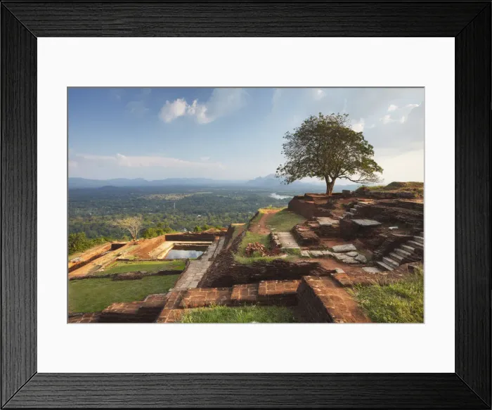 Framed Print : Summit of Sigiriya (UNESCO World Heritage Site), North Central Province, Sri Lanka Framed Print : Summit of Sigiriya (UNESCO World Heritage Site), North Central Province, Sri Lanka