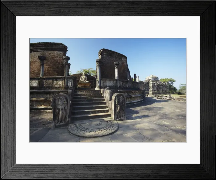 Framed Print : Vatadage, Quadrangle, Polonnaruwa, (UNESCO World Heritage Site), North Central Province Framed Print : Vatadage, Quadrangle, Polonnaruwa, (UNESCO World Heritage Site), North Central Province