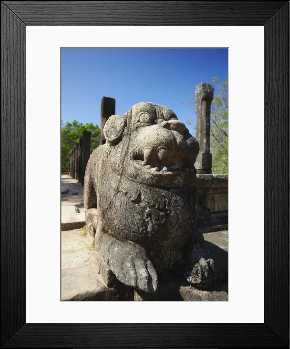 Framed Print : Council Chamber, Citadel, Polonnaruwa (UNESCO World Heritage Site), North Central Framed Print : Council Chamber, Citadel, Polonnaruwa (UNESCO World Heritage Site), North Central