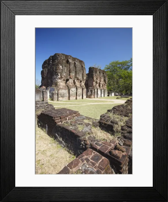Framed Print : Royal Palace, Citadel, Polonnaruwa (UNESCO World Heritage Site), North Central Province Framed Print : Royal Palace, Citadel, Polonnaruwa (UNESCO World Heritage Site), North Central Province