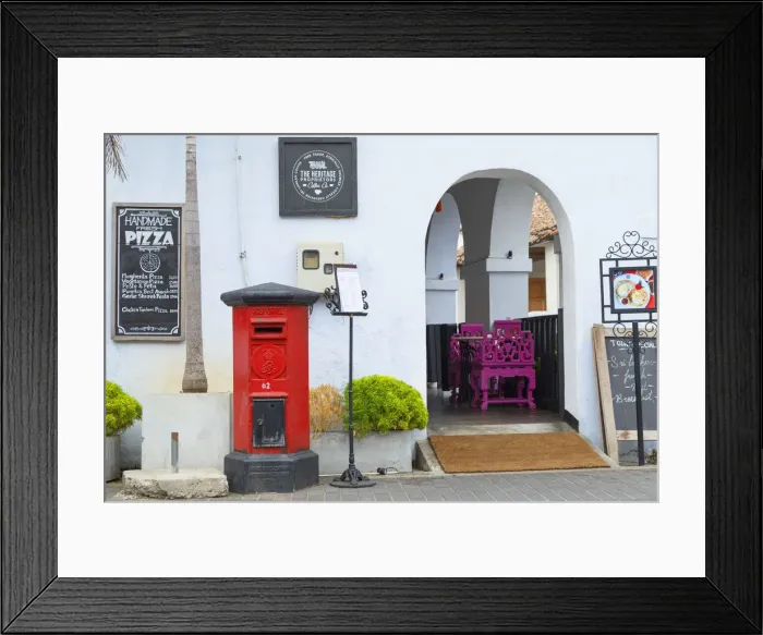 Framed Print : The Heritage Cafe and Bistro, Galle, Southern Province, Sri Lanka Framed Print : The Heritage Cafe and Bistro, Galle, Southern Province, Sri Lanka