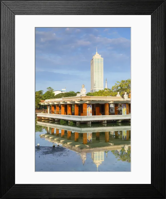 Framed Print : Seema Malakaya on Bere Lake, Colombo, Sri Lanka Framed Print : Seema Malakaya on Bere Lake, Colombo, Sri Lanka