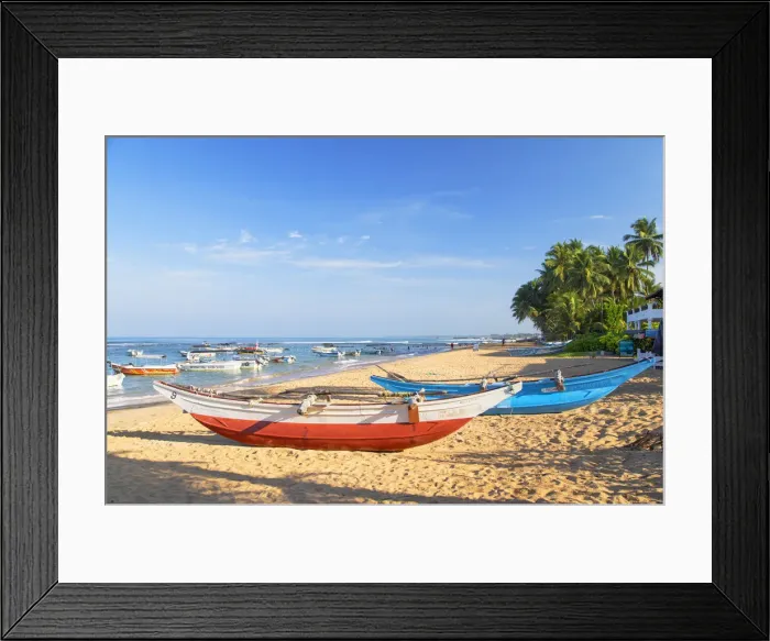 Framed Print : Hikkaduwa beach, Southern Province, Sri Lanka Framed Print : Hikkaduwa beach, Southern Province, Sri Lanka