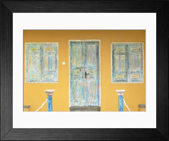 Framed Print : Door of villa, Galle, Southern Province, Sri Lanka Framed Print : Door of villa, Galle, Southern Province, Sri Lanka