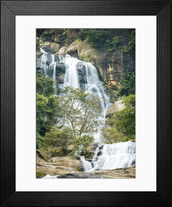 Framed Print : Rawana Ella Falls, Ella, Uva Province, Sri Lanka, Asia Framed Print : Rawana Ella Falls, Ella, Uva Province, Sri Lanka, Asia