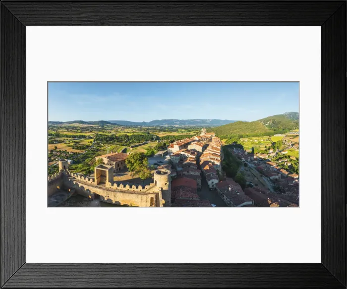 Framed Print : Spain, Castile and Leon, Frias. It is considered the smallest city in Spain Framed Print : Spain, Castile and Leon, Frias. It is considered the smallest city in Spain