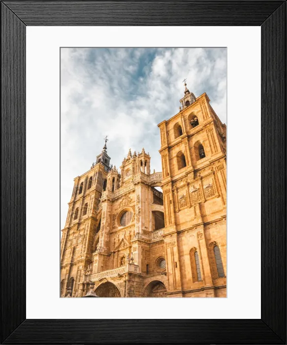 Framed Print : Spain, Castile and Leon, Astorga. The gothic Cathedral of Astorga Framed Print : Spain, Castile and Leon, Astorga. The gothic Cathedral of Astorga