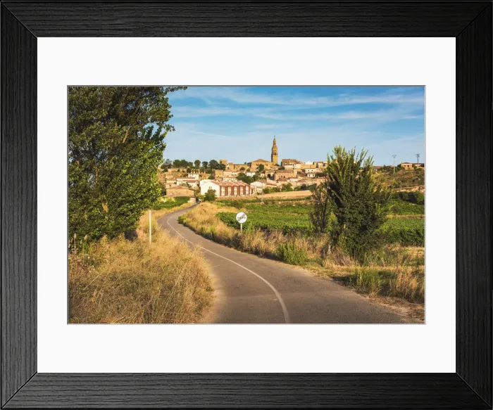 Framed Print : Briones, La Rioja, Spain Framed Print : Briones, La Rioja, Spain