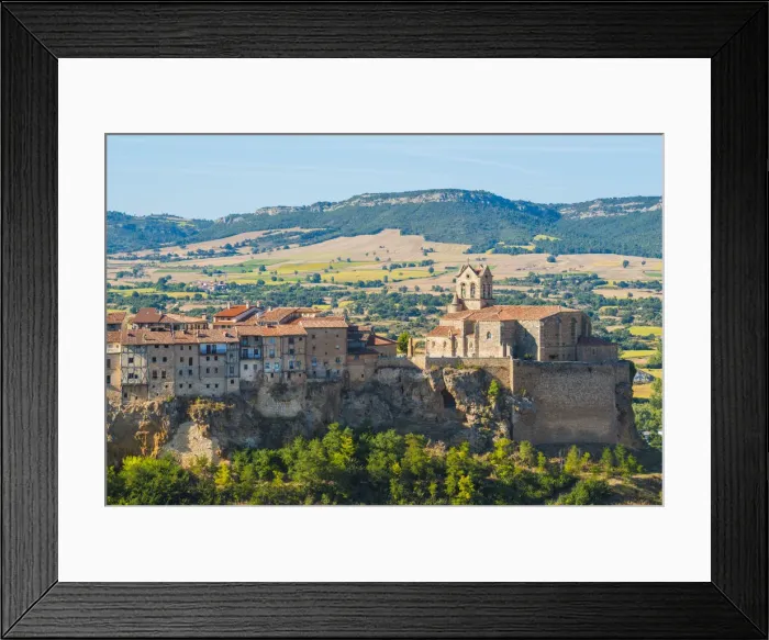 Framed Print : Spain, Castile and Leon, Frias. It is considered the smallest city in Spain Framed Print : Spain, Castile and Leon, Frias. It is considered the smallest city in Spain