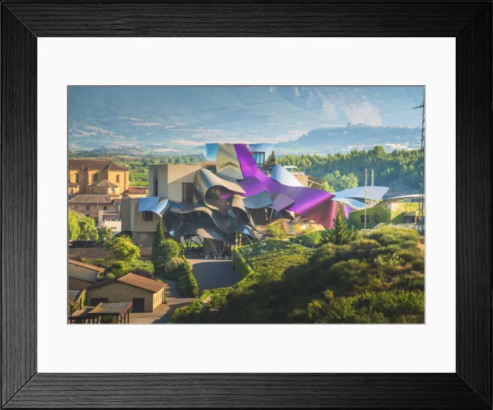 Framed Print : Spain, Basque Country, Alava province, Elciego Framed Print : Spain, Basque Country, Alava province, Elciego
