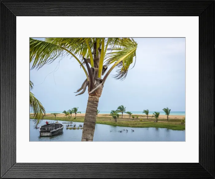 Framed Print : Africa, Togo, Aneho. Old wooden fishing boat in the harbour of Aneho, a colonial town Framed Print : Africa, Togo, Aneho. Old wooden fishing boat in the harbour of Aneho, a colonial town
