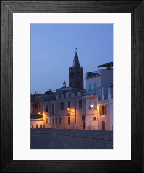 Framed Print : Italy, Sardinia, Western Sardinia, Alghero, Bastioni San Marco Framed Print : Italy, Sardinia, Western Sardinia, Alghero, Bastioni San Marco