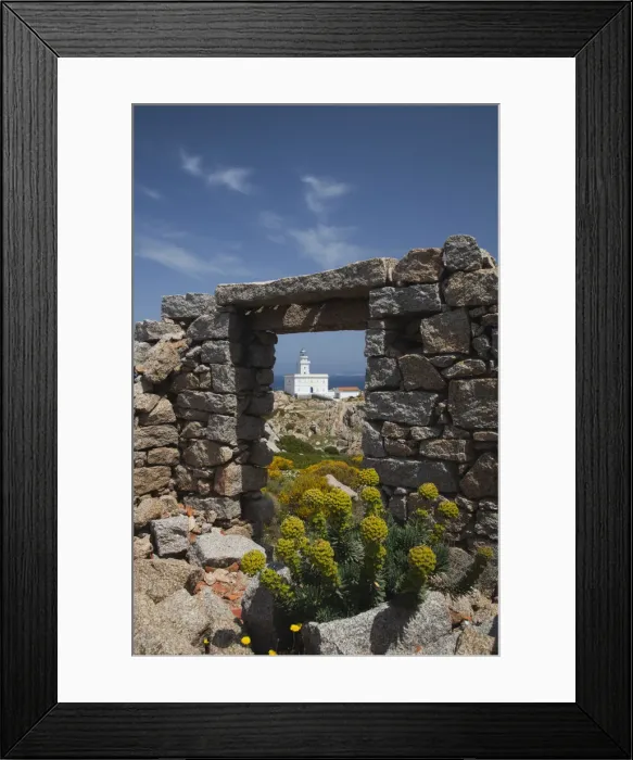Framed Print : Italy, Sardinia, Northern Sardinia, Santa Teresa di Gallura, Capo Testa, lighthouse Framed Print : Italy, Sardinia, Northern Sardinia, Santa Teresa di Gallura, Capo Testa, lighthouse